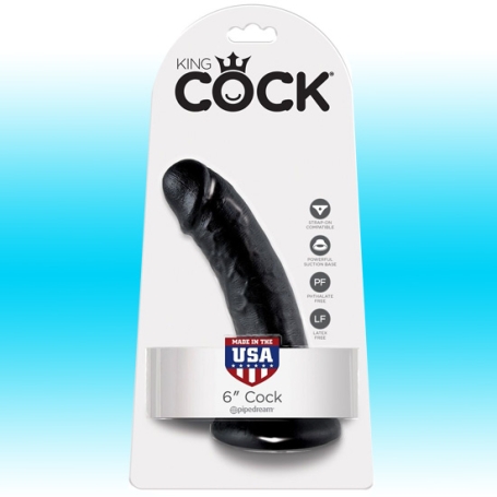 Фаллос King Cock 6", Pipedream