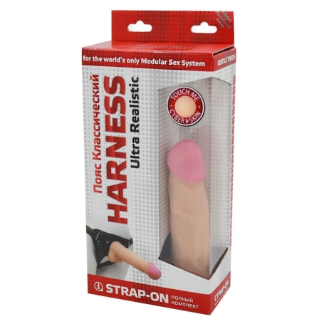 Реалистичный страпон Harness Ultra Realistic №3