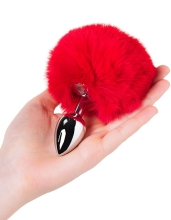 Пробка с хвостиком Metal Anal Fluffy Size S Пробка с хвостиком Metal Anal Fluffy Size S