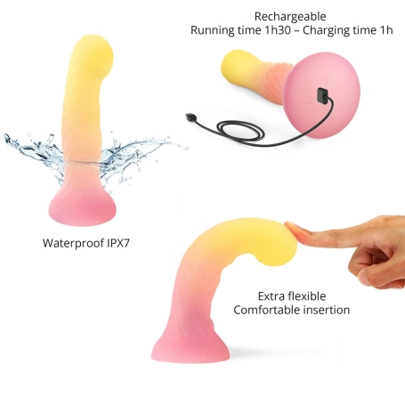 Светящийся фаллос Dildo LED