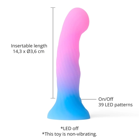 Светящийся фаллос Dildo LED