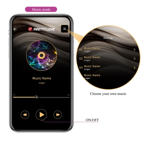 Виброяйцо Pretty Love Fisherman