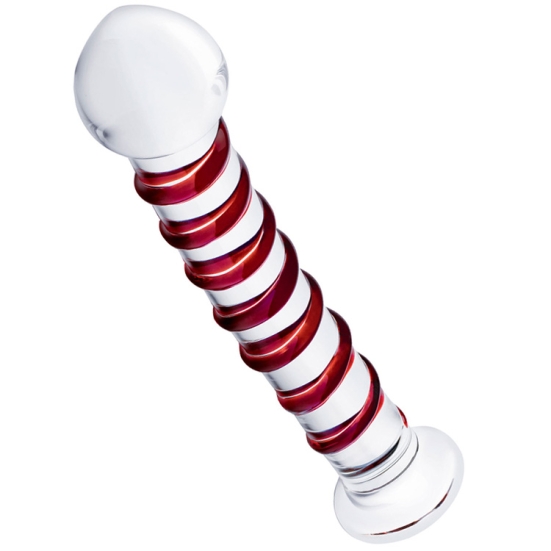 Фаллос из стекла Glas 10&quot; Mr. Swirly