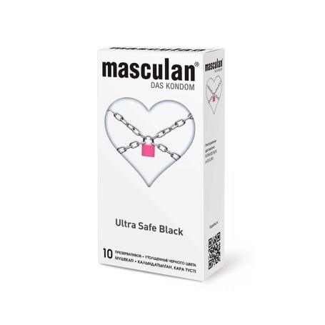 Презервативы Masculan Ultra Safe Black