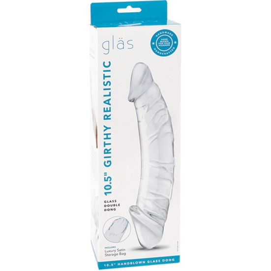 Фаллос из стекла Glas 10.5&quot; Girthy Realistic